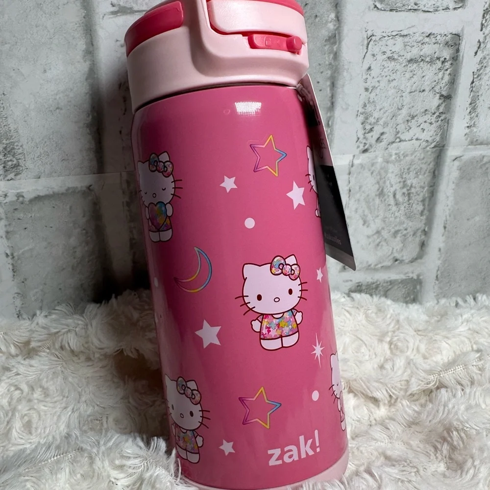 Hello Kitty Bright Pink Quilted Crossbody Bag Bundle